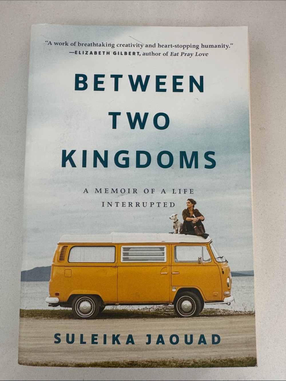 Between Two Kingdoms by Suleika Jaouad - softcover book